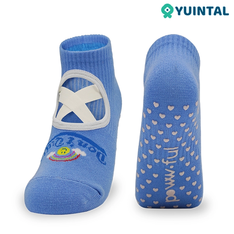 Branded Round Toe Comfortable Yoga Sports Socks